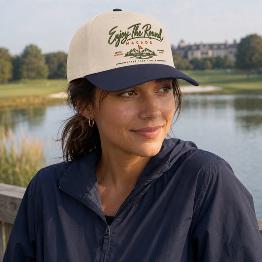 Enjoy The Round Macade Baseball Cap