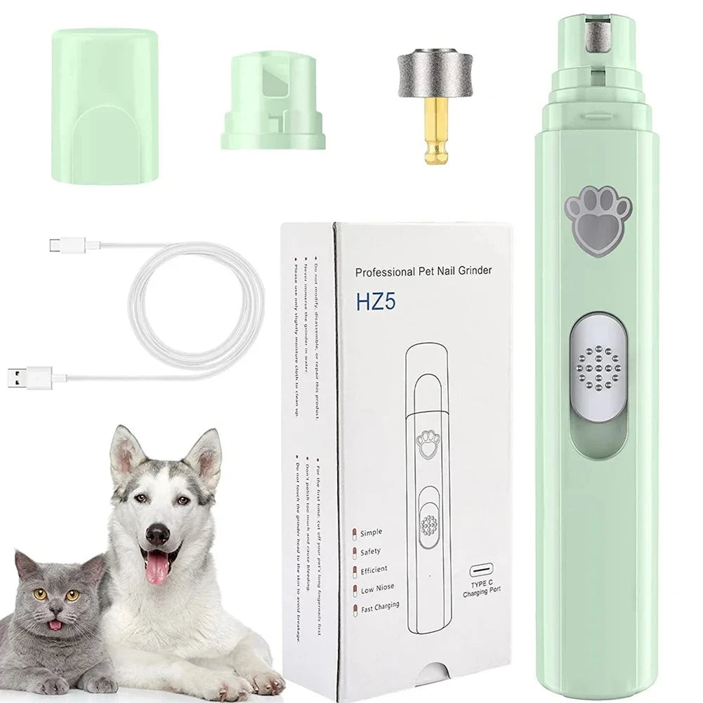 USB Rechargeable Pet Nail Grinder