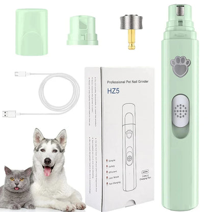 USB Rechargeable Pet Nail Grinder