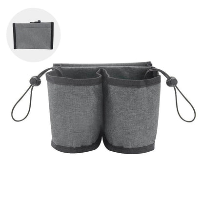Travel Luggage Cup Holder Durable Free Hand Suitcase Drink Bag Travel Milk Tea Coffee Mugs Holder Fits All Suitcase Handles