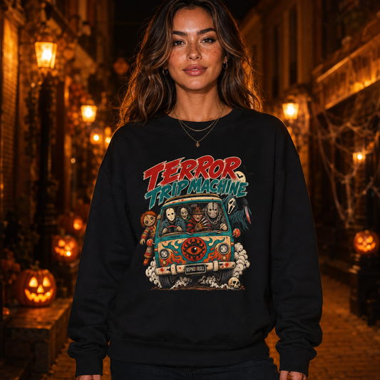 Horror Squad 'Terror Trip Machine' Crewneck Sweatshirt