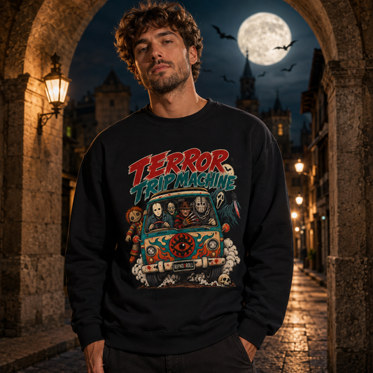 Horror Squad 'Terror Trip Machine' Crewneck Sweatshirt