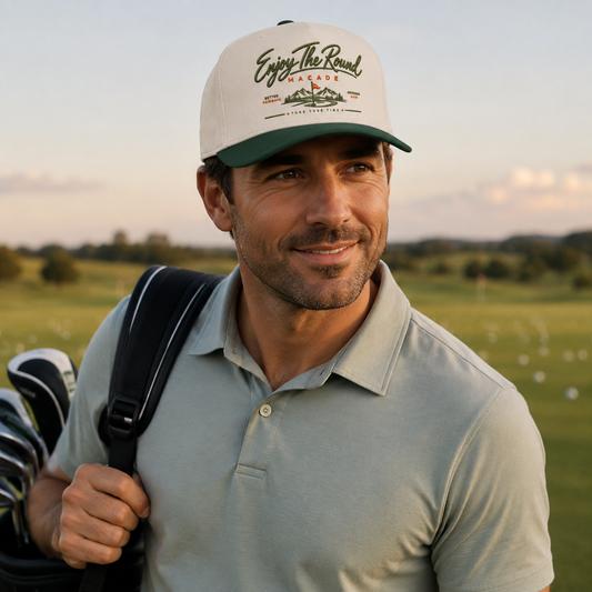 Enjoy The Round Macade Baseball Cap