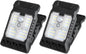 Clip on Solar Lights Outdoor Waterproof，45 Leds Solar Motion Sensor Lights Outdoor 3 Modes 3 Mounting Ways, Solar Security Lights for Fence, Wall, Patio
