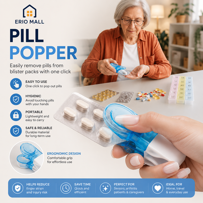 Portable No-Touch Pill Remover
