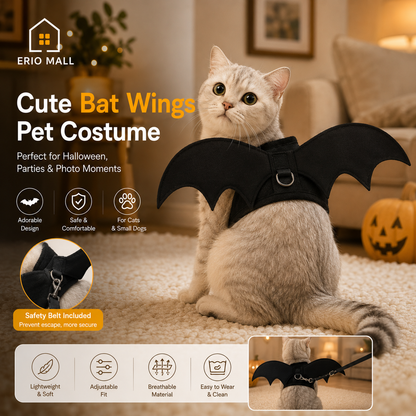 Bat Wing Pet Costume for Cats & Dogs