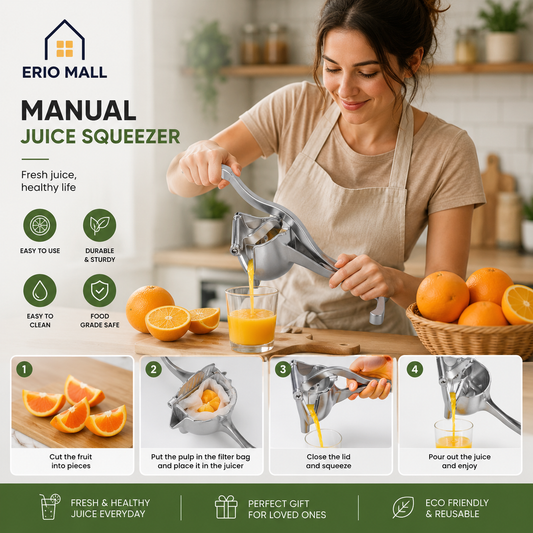 Manual Aluminum Citrus Juicer