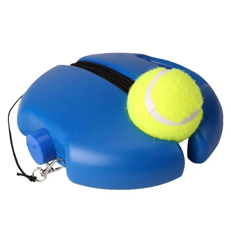 Professional Tennis Training Aids Bases with Elastic Rope Ball Practice Self-Duty Rebound Tennis Trainer Tennis Practice Tool