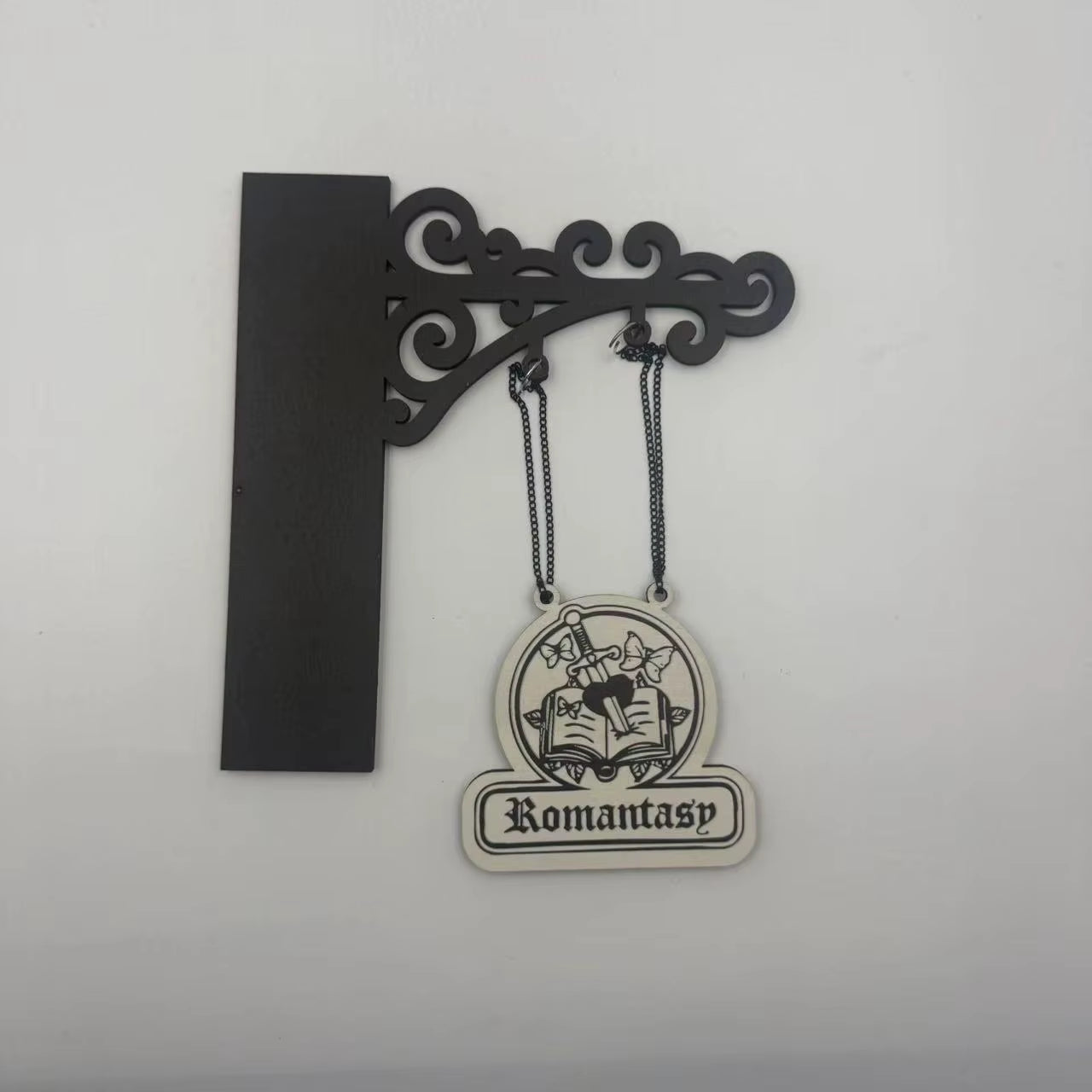 Book Decor, Literary Hangable Sign Readers, Creative Reading Accessories for Enthusiasts, Wall Art Decoration, Home Display