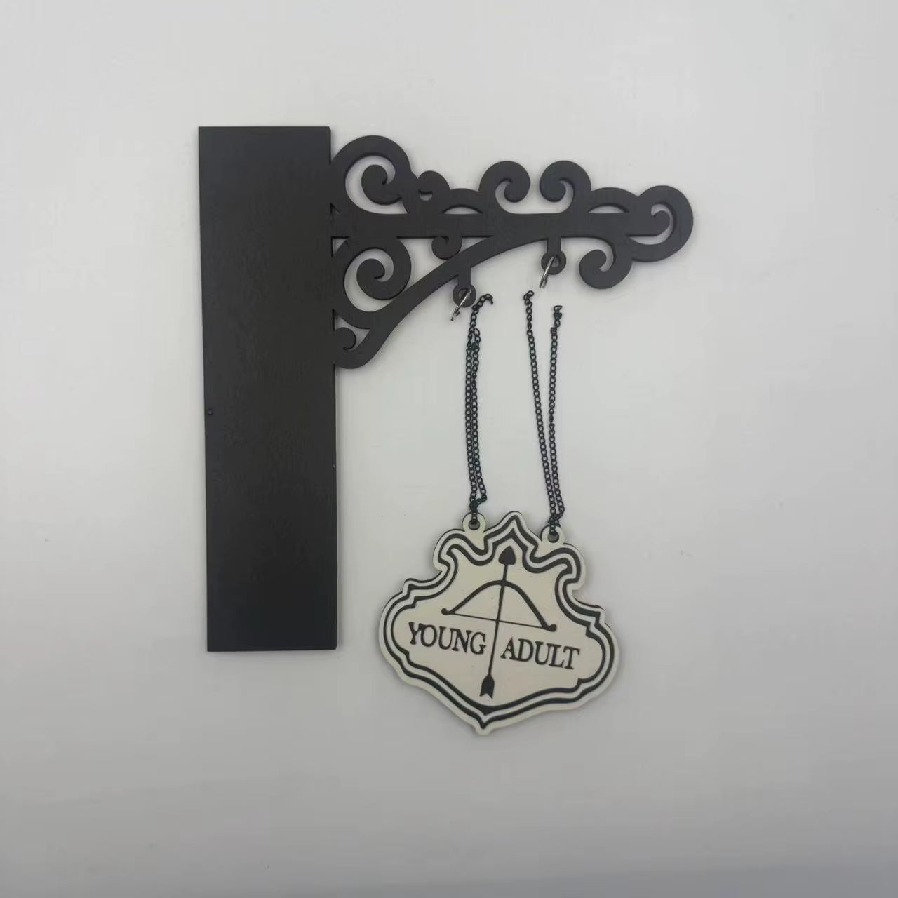 Book Decor, Literary Hangable Sign Readers, Creative Reading Accessories for Enthusiasts, Wall Art Decoration, Home Display