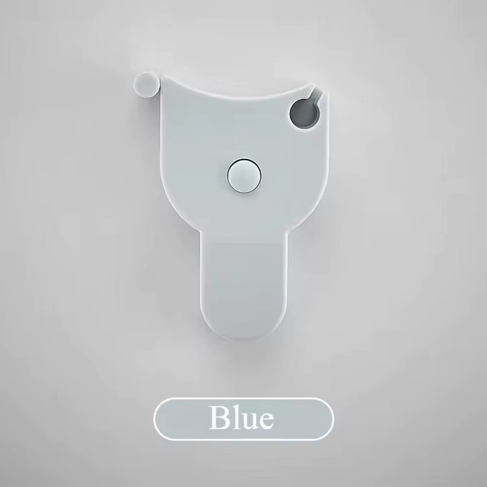 Portable Automatic Telescopic Tape Circumference Sewing Tailor Dressmaking Measure Ruler Meter Film for Waist Chest Legs