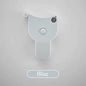 Portable Automatic Telescopic Tape Circumference Sewing Tailor Dressmaking Measure Ruler Meter Film for Waist Chest Legs